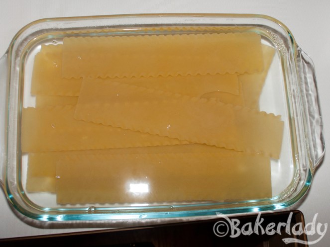 White Vegetable Lasagna - Bakerlady