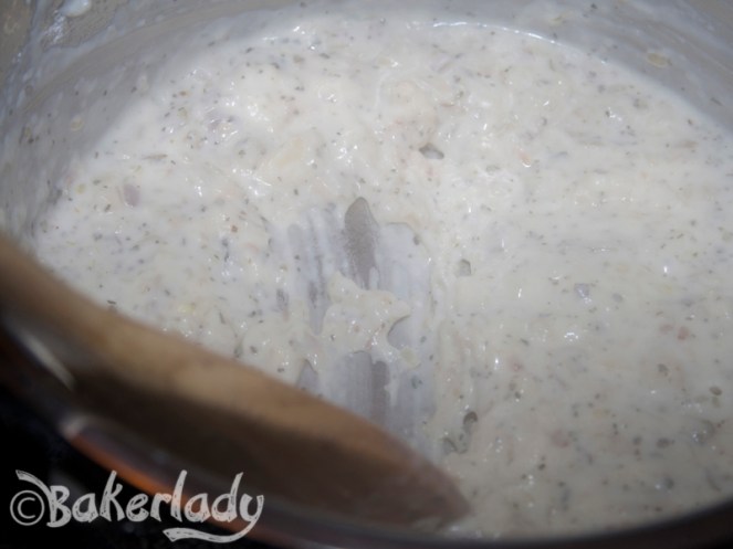 White Vegetable Lasagna - Bakerlady