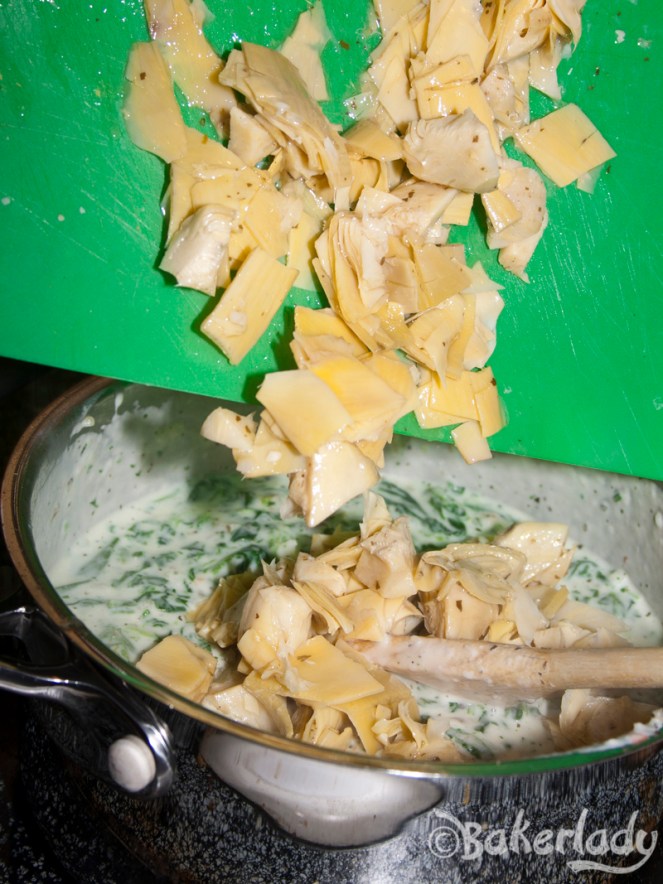 White Vegetable Lasagna - Bakerlady