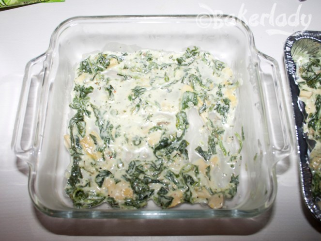 White Vegetable Lasagna - Bakerlady