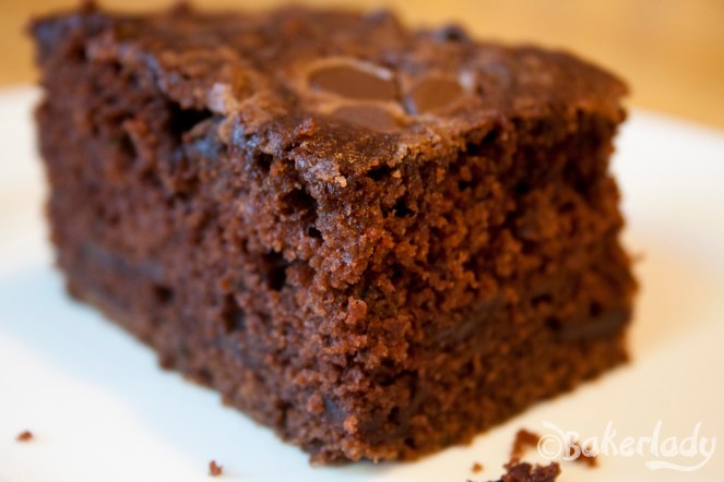 Mom's Chocolate Chip Zucchini Cake Perfection - Bakerlady