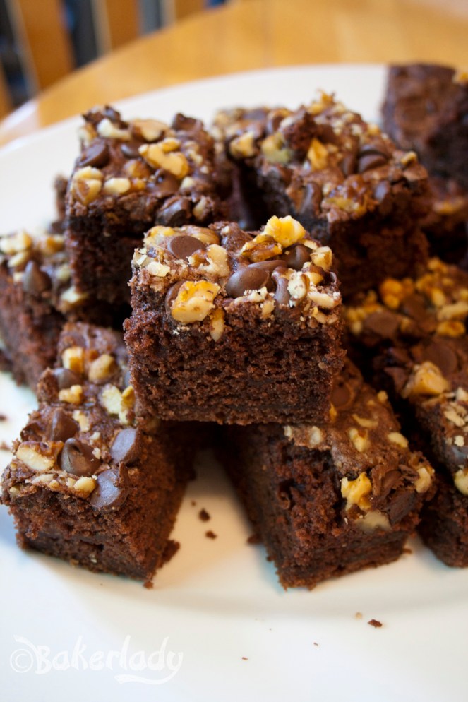 Mom's Chocolate Chip Zucchini Cake Perfection - Bakerlady