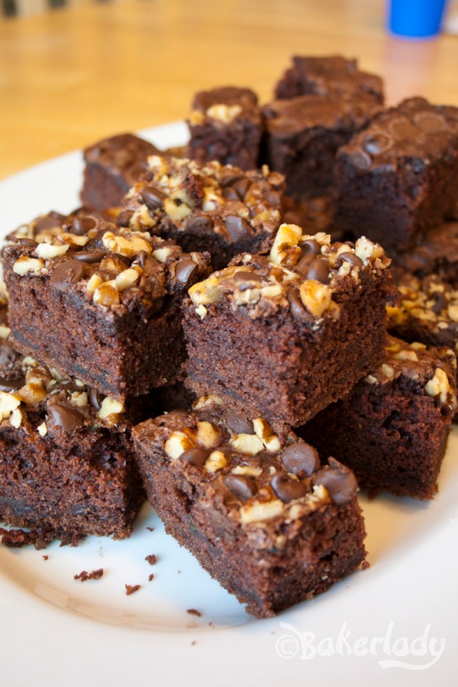 Mom's Chocolate Chip Zucchini Cake Perfection - Bakerlady