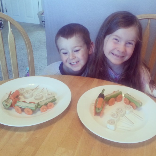 Veggie Train and Lunchtime Lollipops - Bakerlady