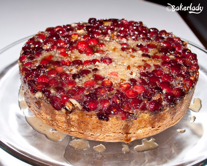 Cranberry Upside Down Coffeecake - Bakerlady