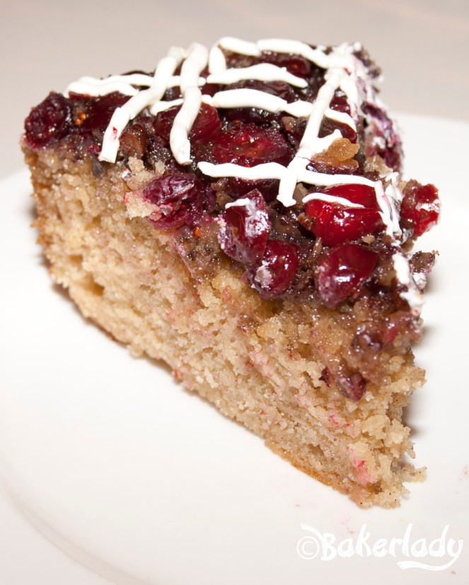 Cranberry Upside Down Coffeecake - Bakerlady
