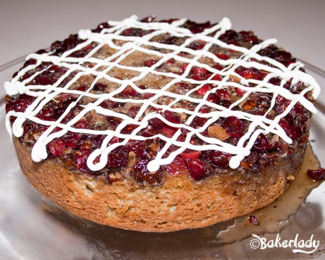 Cranberry Upside Down Coffeecake - Bakerlady