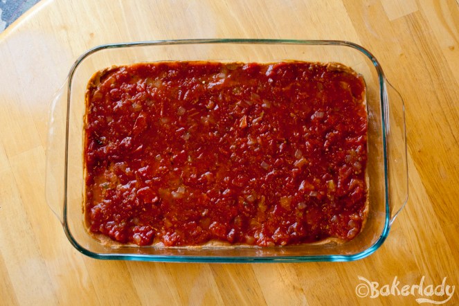 Festive 4th of July Flag Bean Dip - Bakerlady