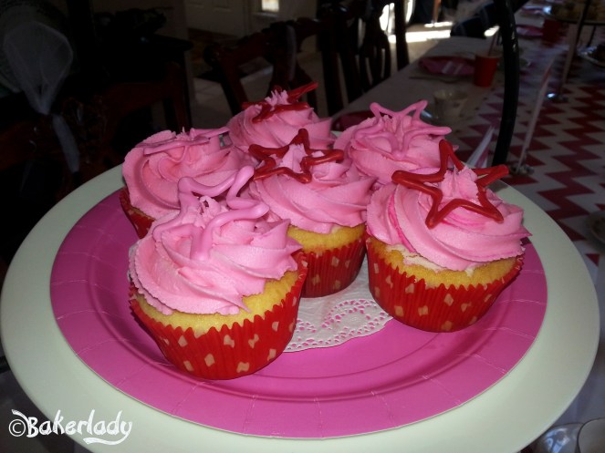 Kit's Vanilla Cupcakes American Girl Party