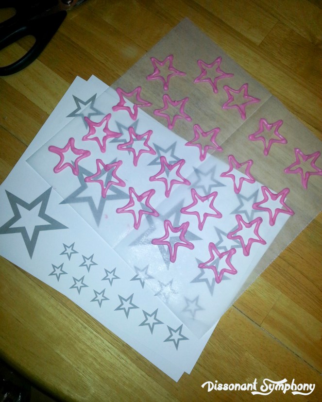 Candy Melt Star Tracing